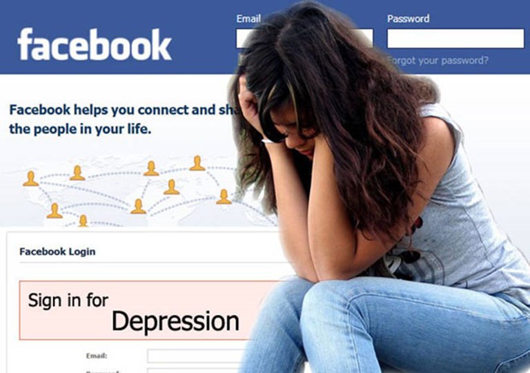 trầm cảm vì mạng xã hội