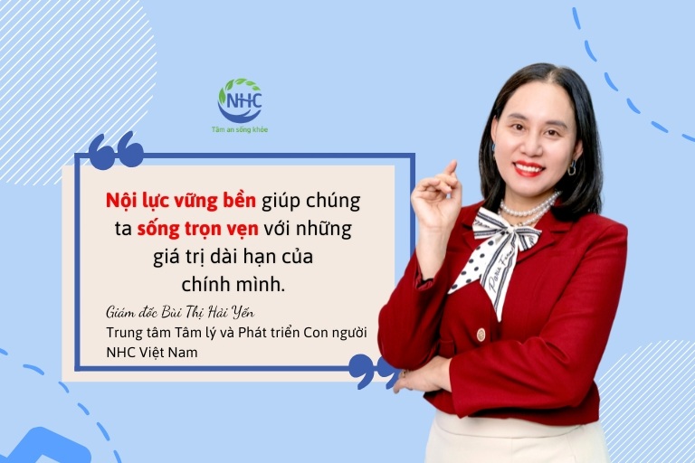 Chuyên gia Hải Yến chia sẻ về cách xây dựng nội lực vượt qua khủng hoảng hiện sinh.